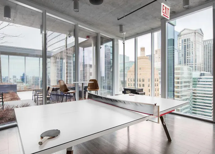 Apartamento Blueground The Loop Pool Gym Nr Willis Tower Chi-1203